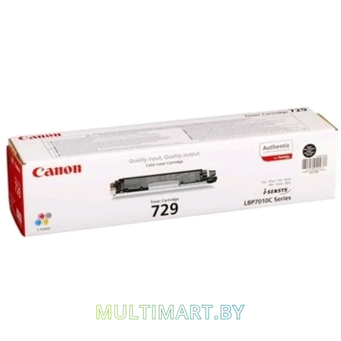 Картридж Canon 729BK